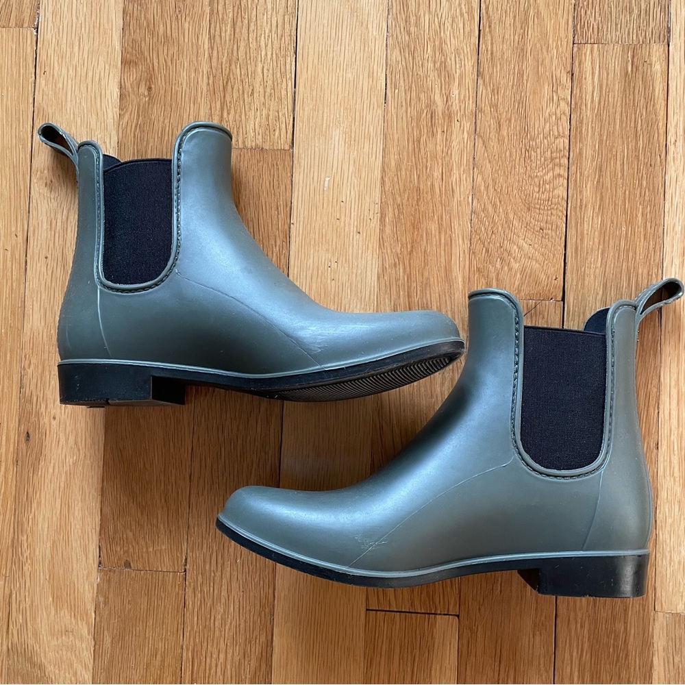 Sam Edelman Tinsley Matte Green Rain Boots 6W